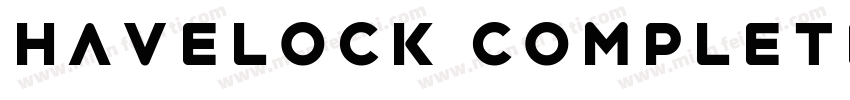 Havelock Complete Bo字体转换